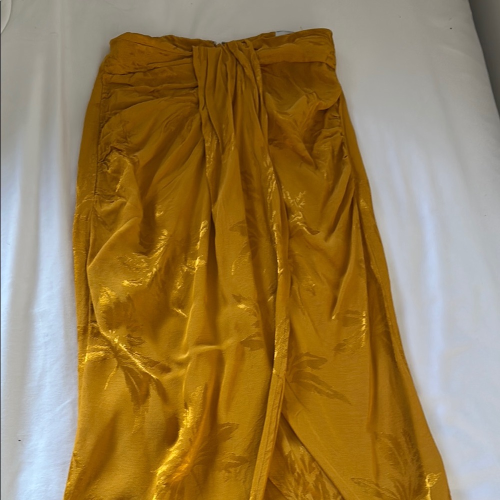 And other stories yellow skirt